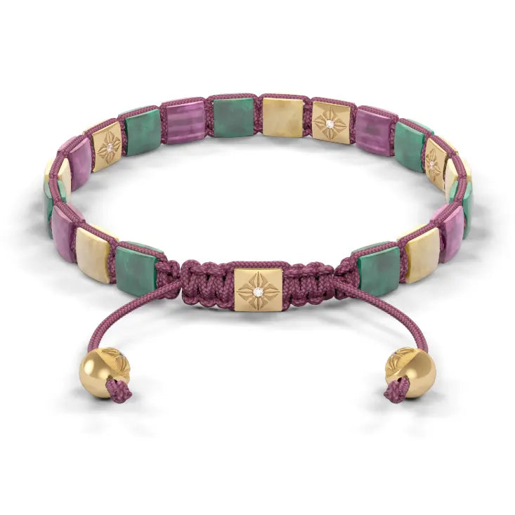 6mm Shamballa Lock Bracelet