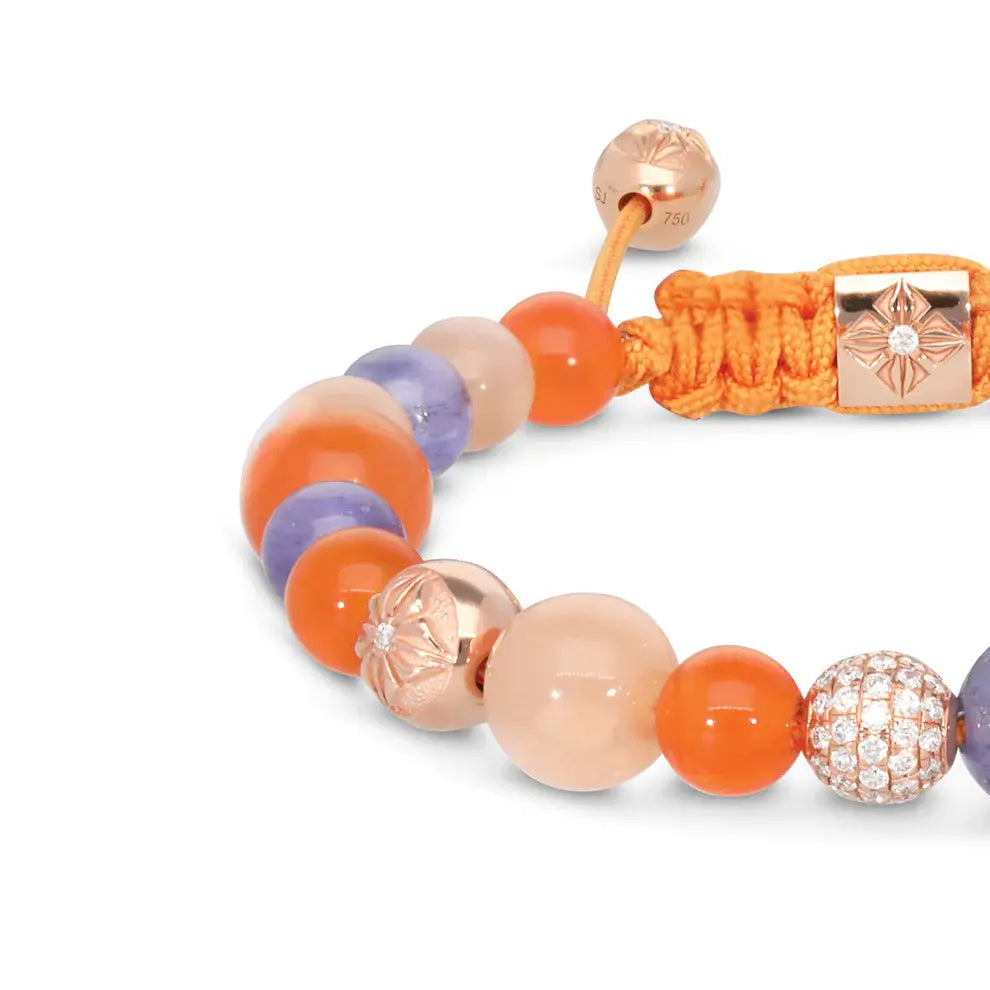 Multisize Non-Braided Shamballa Bracelet