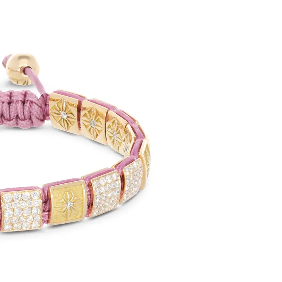 6mm Shamballa Lock Bracelet