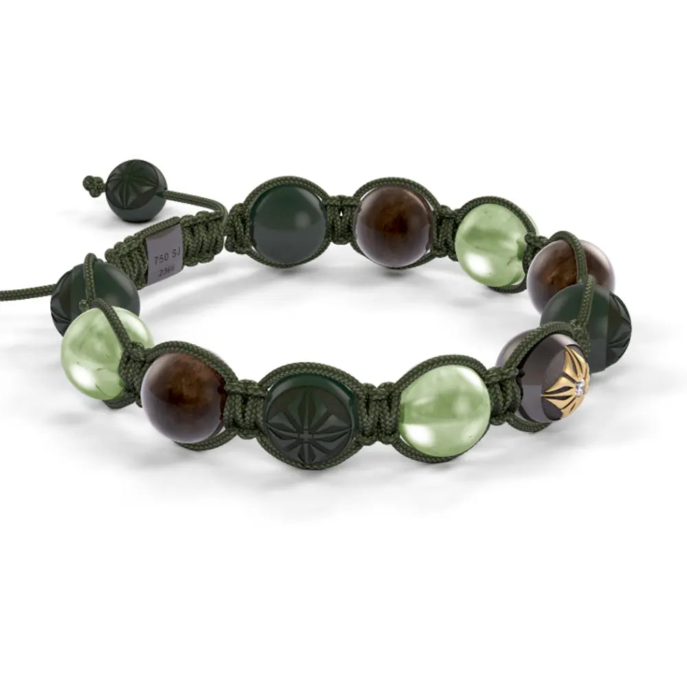 10mm Shamballa Braided Bracelet