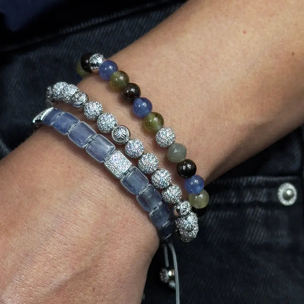 6mm Shamballa Lock Bracelet