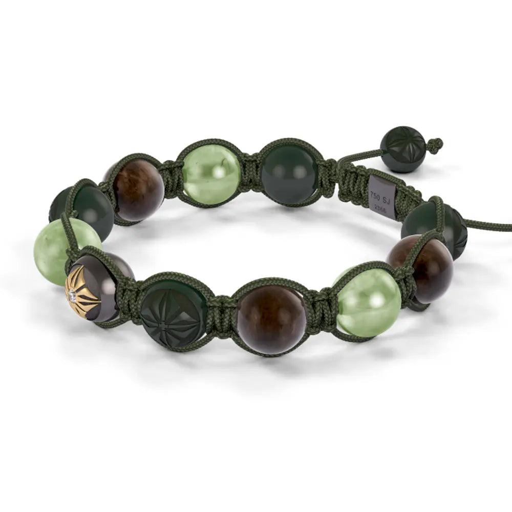 10mm Shamballa Braided Bracelet