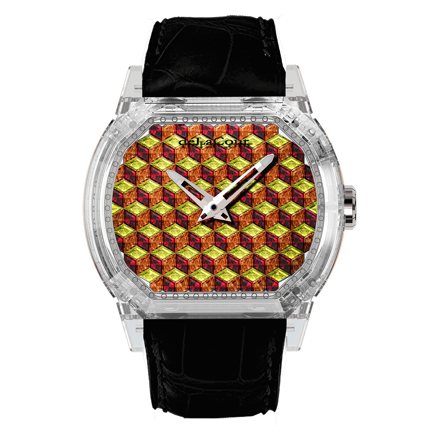 Reflect Shadow Orange & Yellow Sapphire Sapphire Watch