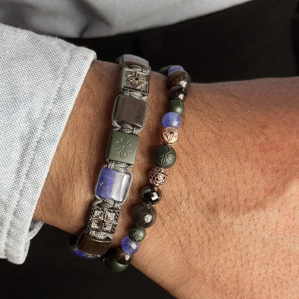 Multisize Non-Braided Shamballa Bracelet