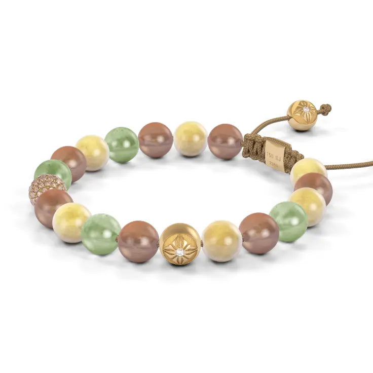 8mm Shamballa Non-Braided Bracelet