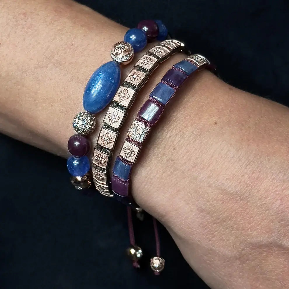 6mm Shamballa Lock Bracelet