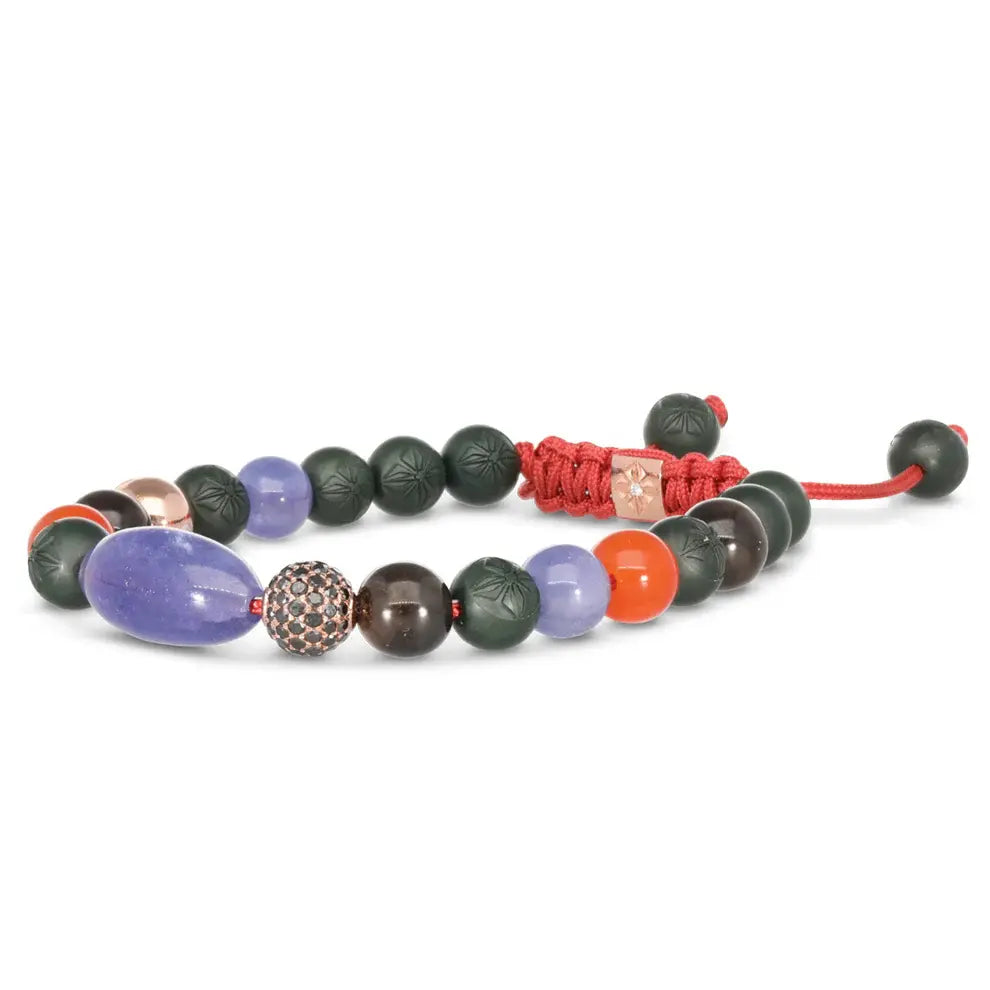 Multisize Non-Braided Shamballa Bracelet