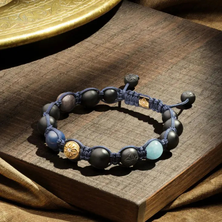 10mm Shamballa Braided Bracelet