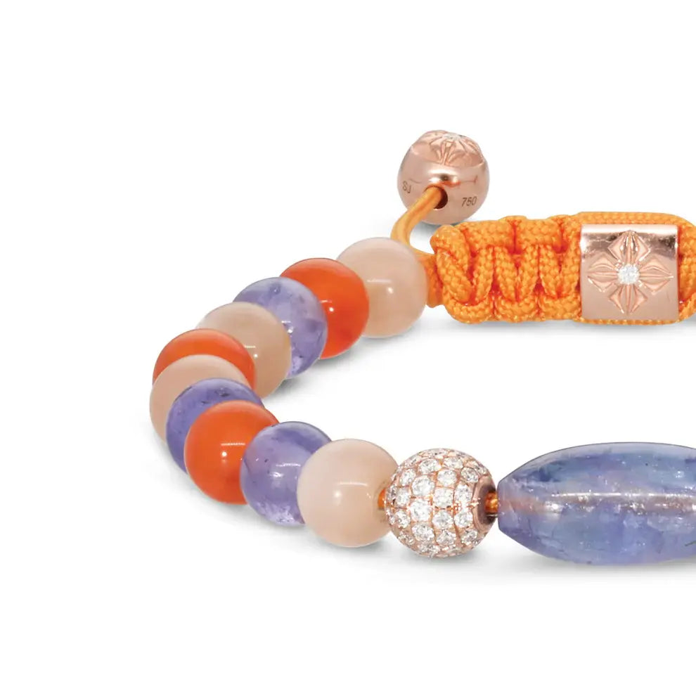 Multisize Non-Braided Shamballa Bracelet