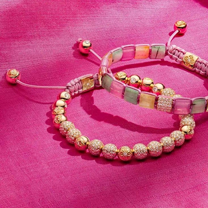6mm Shamballa Non-Braided Bracelet