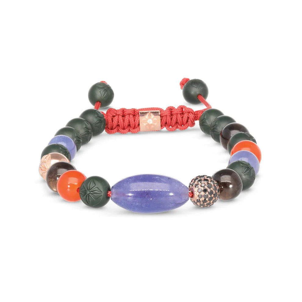 Multisize Non-Braided Shamballa Bracelet