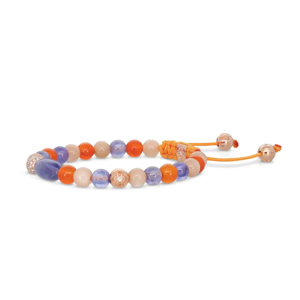 Multisize Non-Braided Shamballa Bracelet