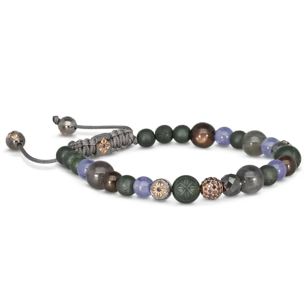 Multisize Non-Braided Shamballa Bracelet