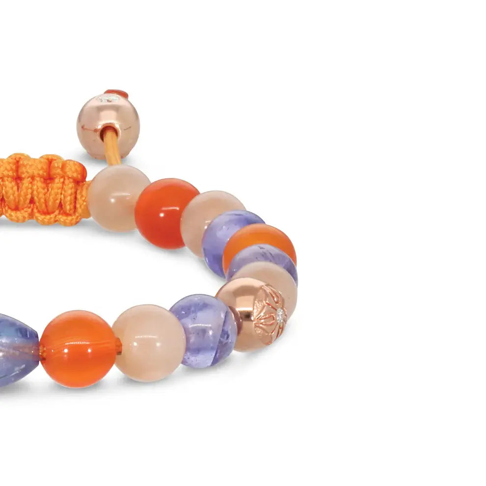 Multisize Non-Braided Shamballa Bracelet