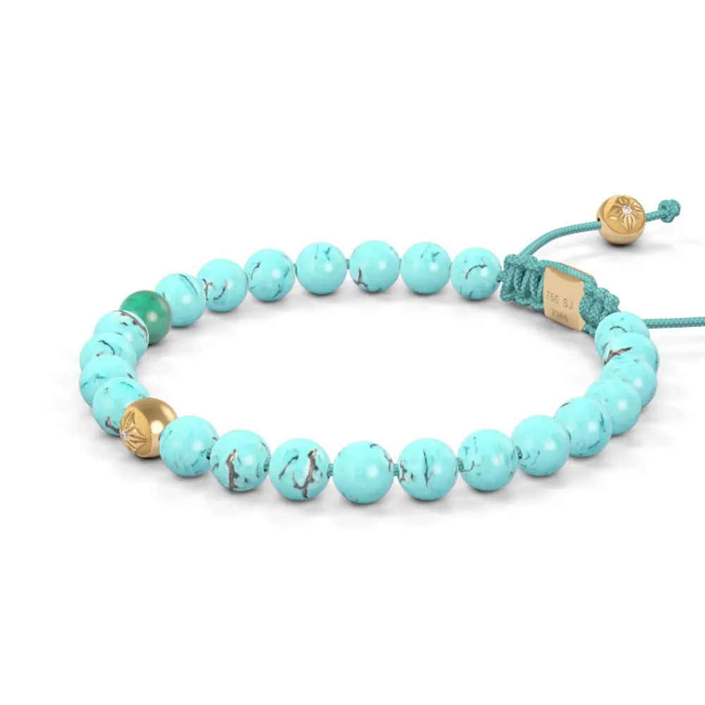 6mm Non-Braided Shamballa Bracelet