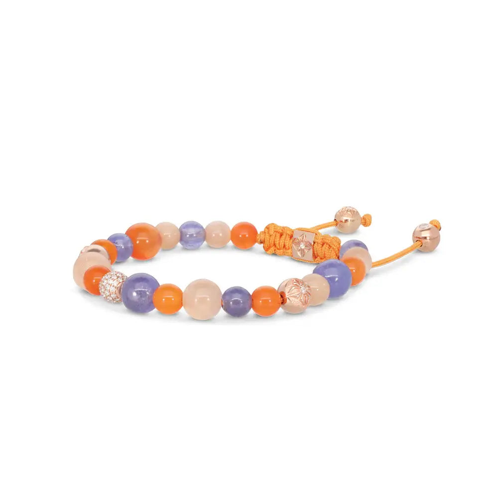 Multisize Non-Braided Shamballa Bracelet