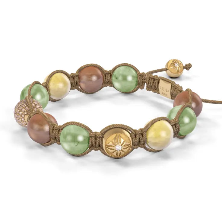 10mm Shamballa Braided Bracelet