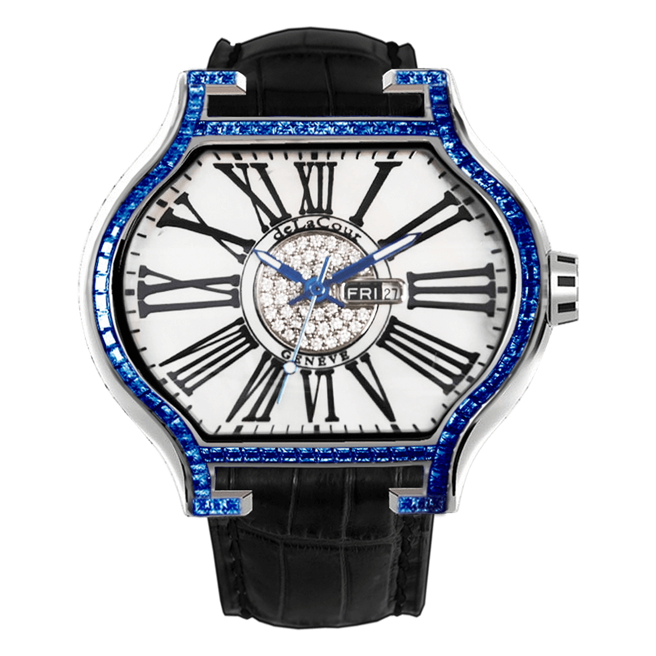 City Romano Blue Sapphire Stainless Steel