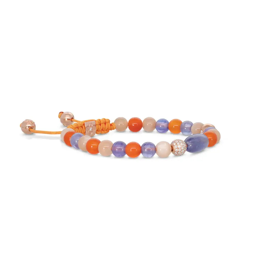 Multisize Non-Braided Shamballa Bracelet