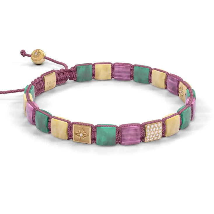 6mm Shamballa Lock Bracelet