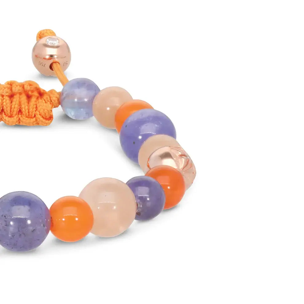 Multisize Non-Braided Shamballa Bracelet