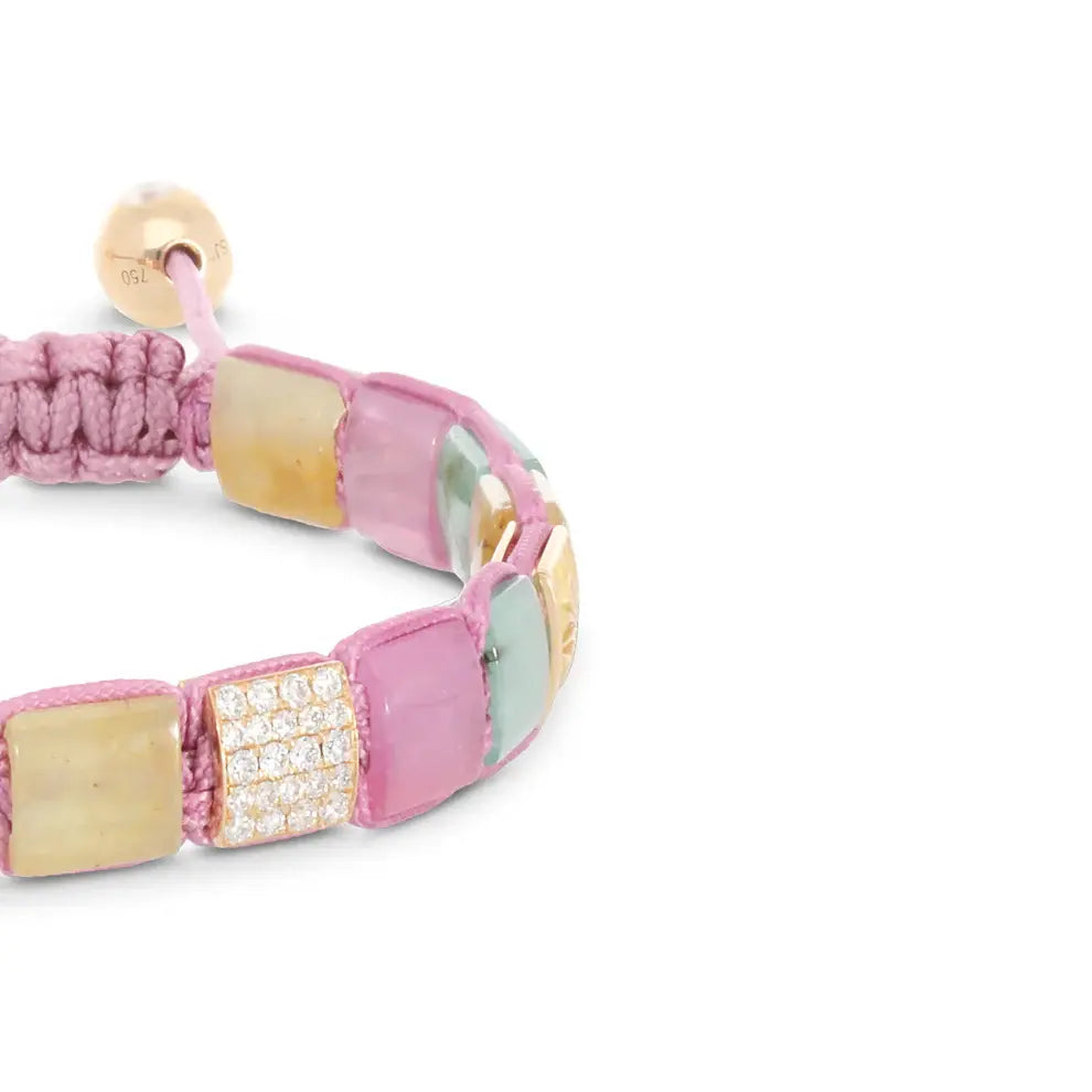 6mm Shamballa Lock Bracelet