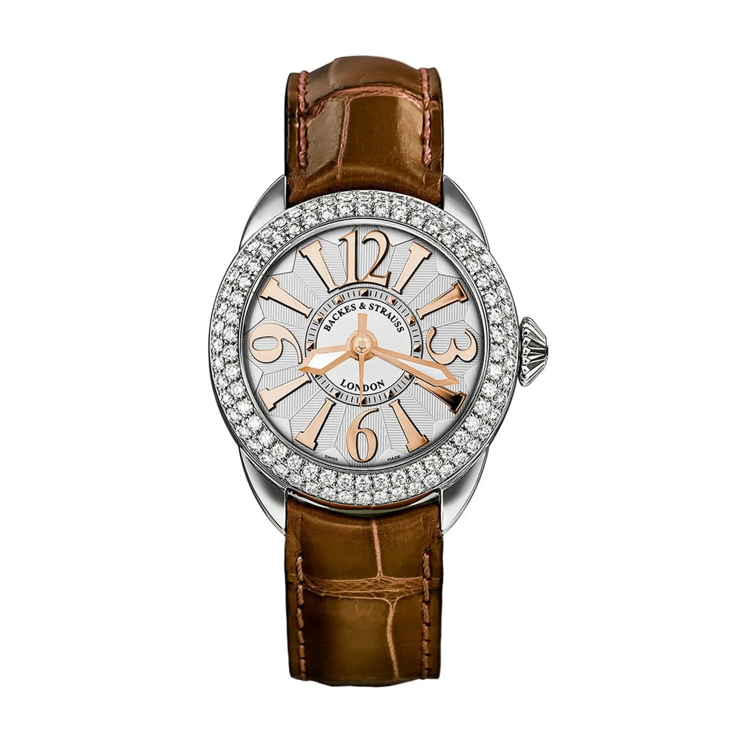 Piccadilly 33 SP Diamond Bezel Stainless Steel