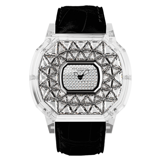 Reflect Tetra White Diamond Sapphire Watch