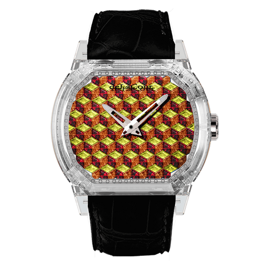 Reflect Shadow Orange & Yellow Sapphire Sapphire Watch