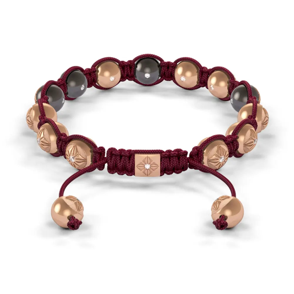 8mm Shamballa Braided Bracelet