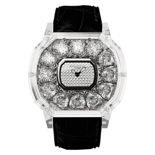 Reflect Heart White Diamond Sapphire Watch