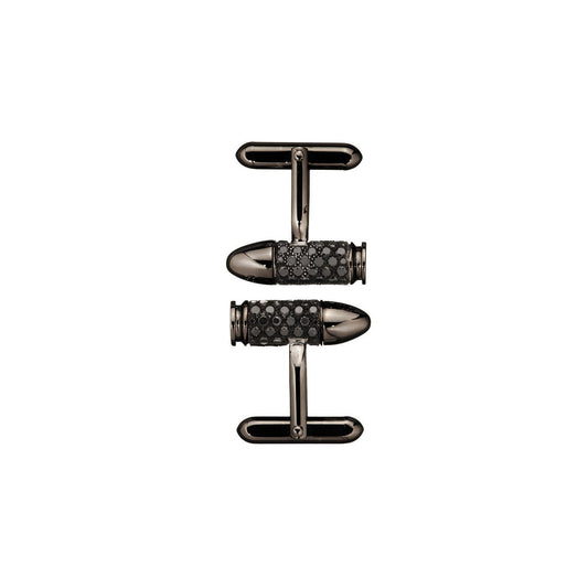 Black Gold Bang Bang Black Diamond Cufflinks