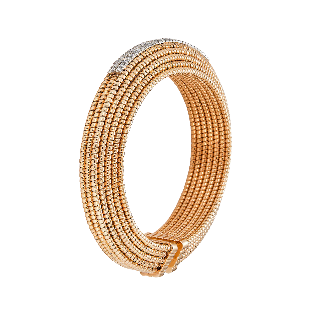 Rose Gold Oro Coil Bracelet