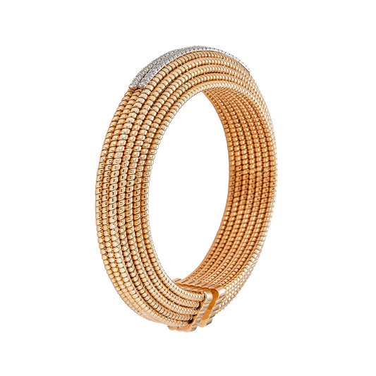 Rose Gold Oro Coil Bracelet