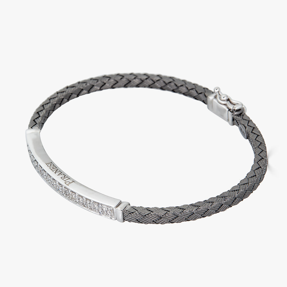 Black Gold Oro Woven Bracelet