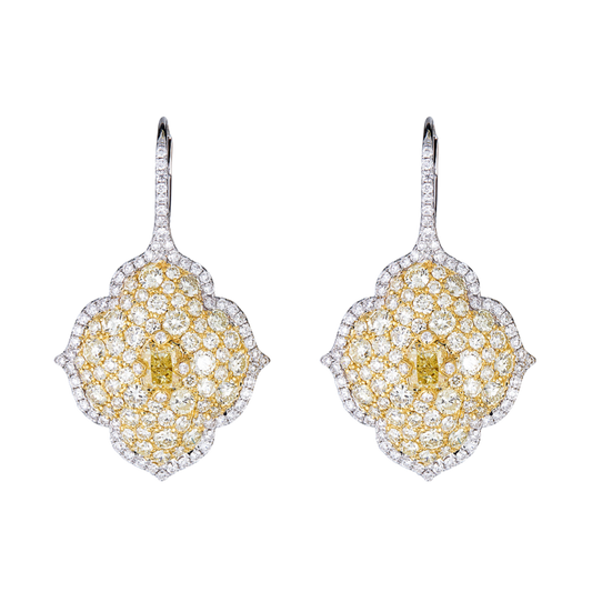 Yellow Gold Pasha Drop Earrings