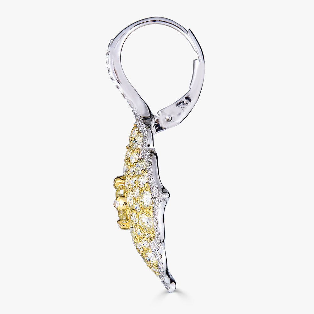 Yellow Gold Pasha Drop Earrings