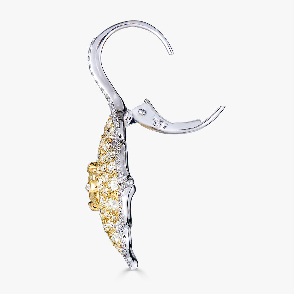 Yellow Gold Pasha Drop Earrings