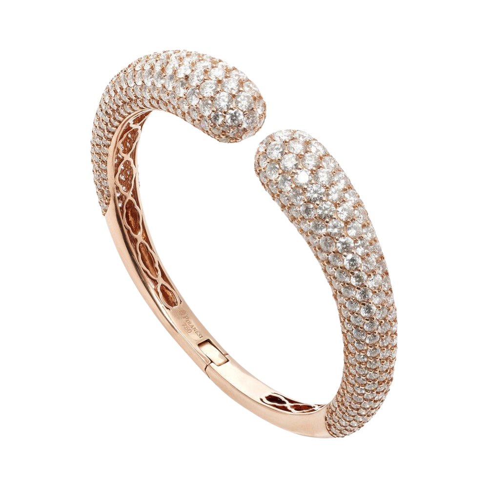 Rose Gold Dome Bangle
