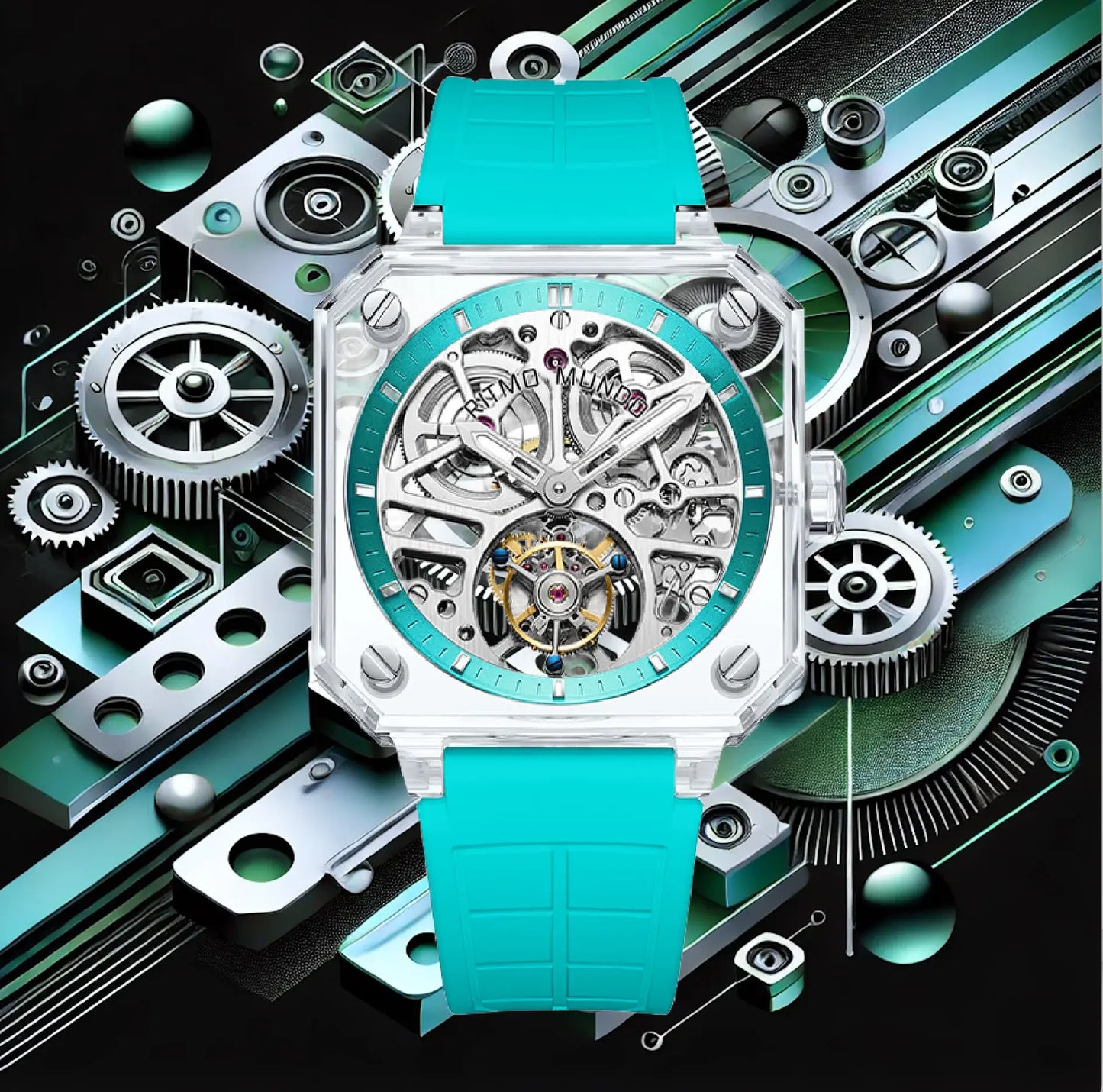 Pegasus Tourbillion Turqoise