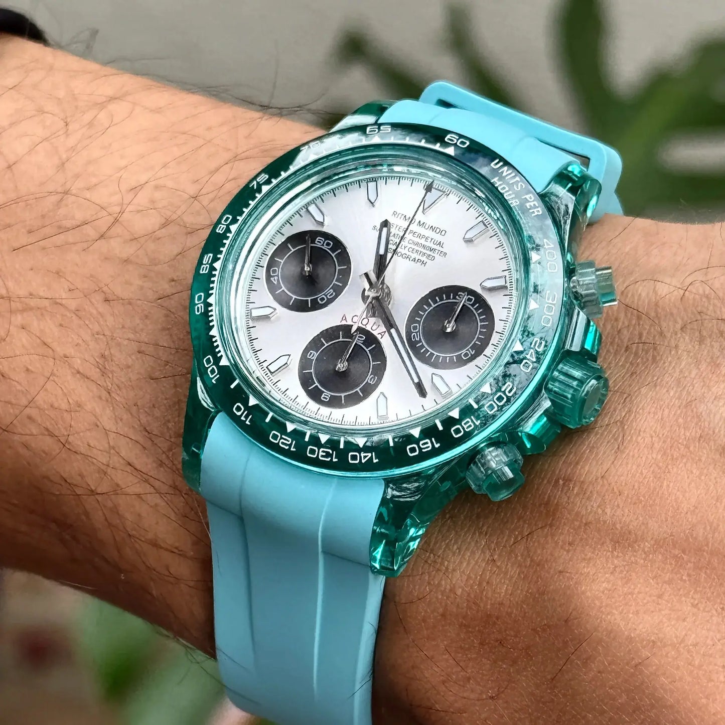 Acqua Automatic Sapphire Turquoise