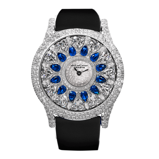 Passion Forever White & Blue White Gold Watch