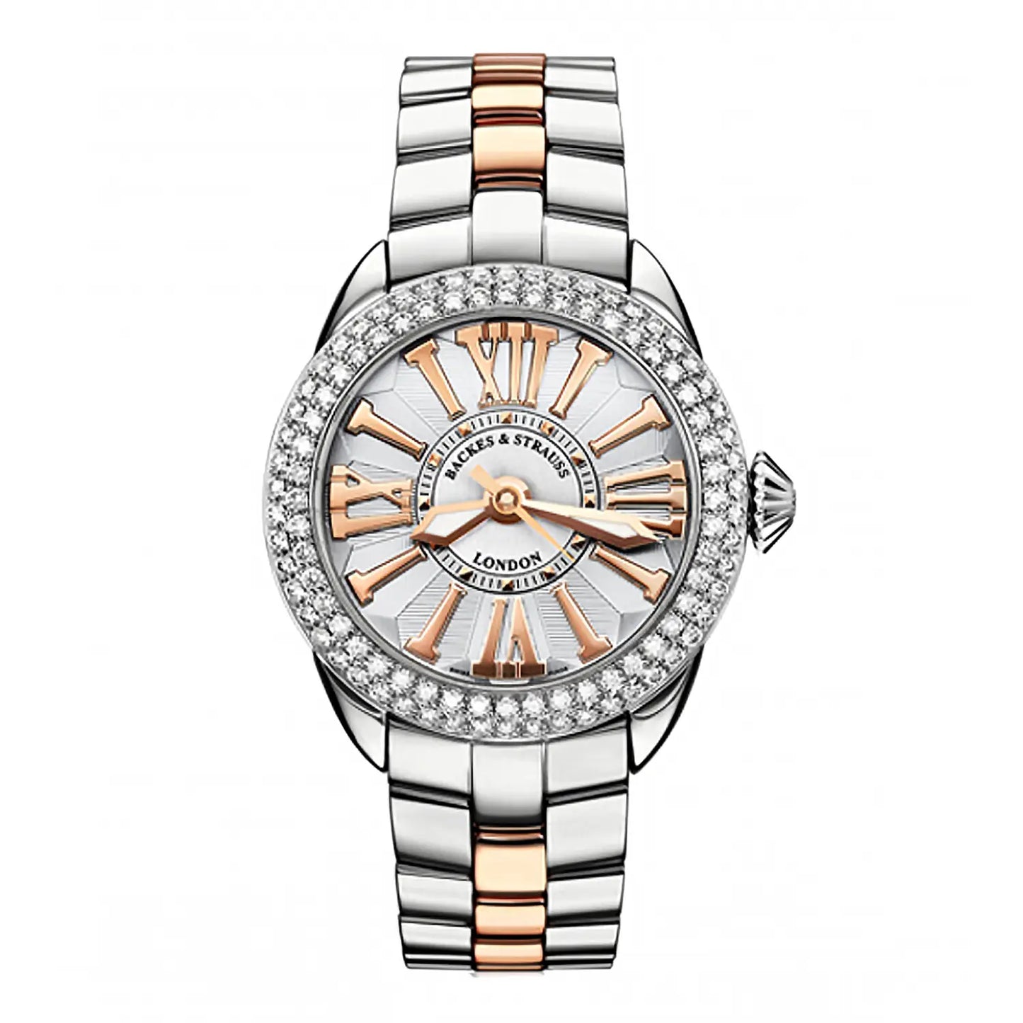 Piccadilly 37 SP Steel & Gold Diamond Bezel