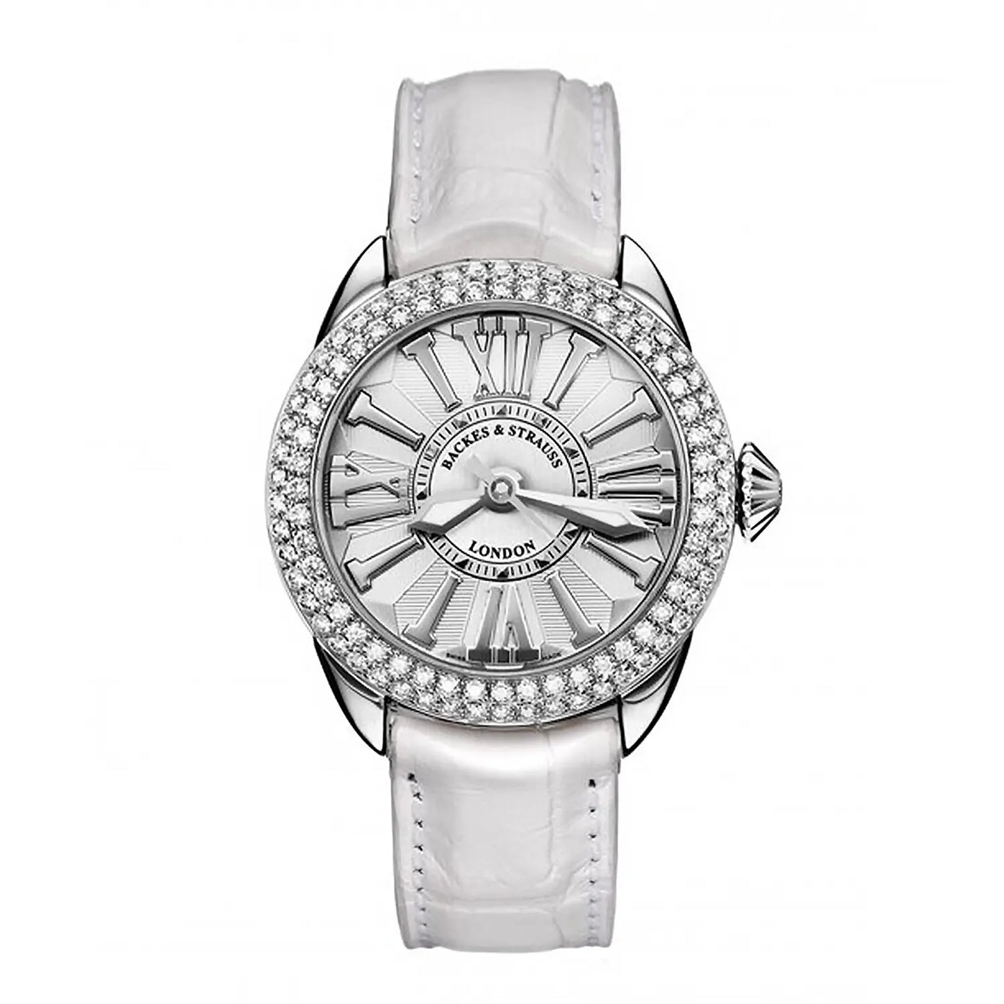 Piccadilly 37 SP Diamond Dial Stainless Steel