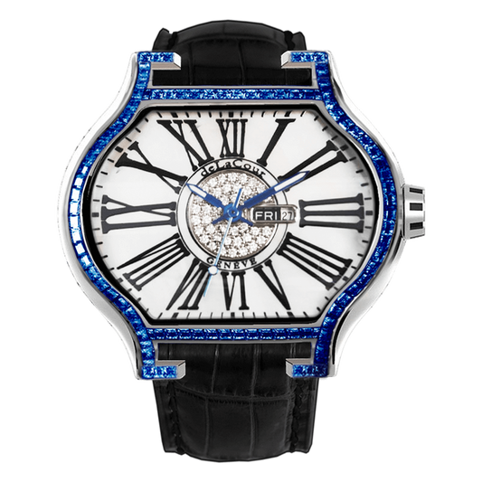 City Romano Blue Sapphire Stainless Steel