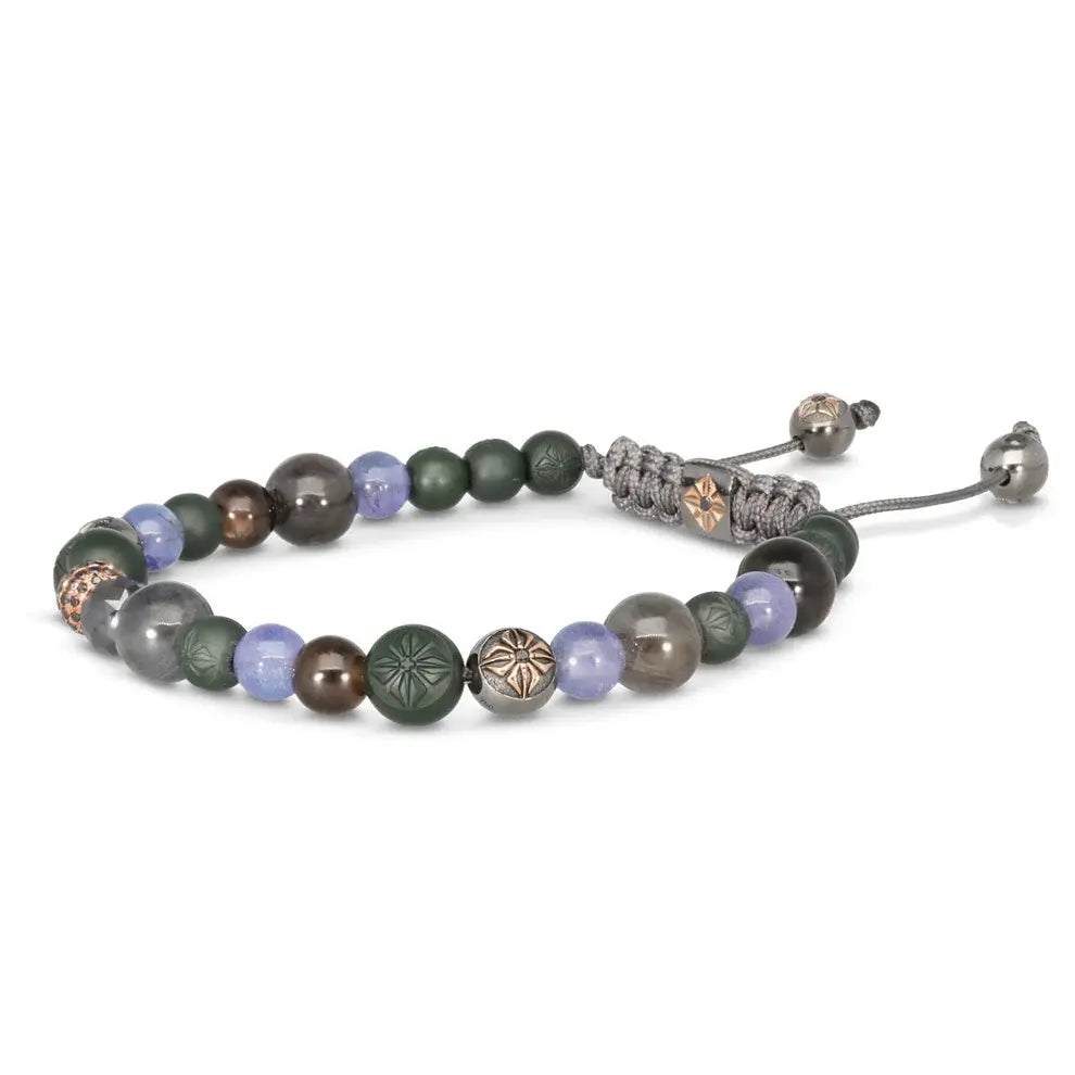 Multisize Non-Braided Shamballa Bracelet