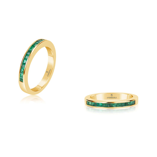 Emerald Pinky Ring by Andreoli Image 1