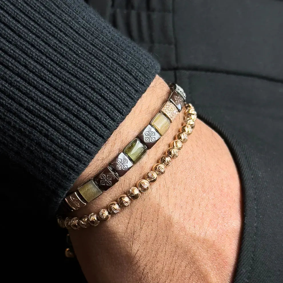 6mm Shamballa Lock Bracelet